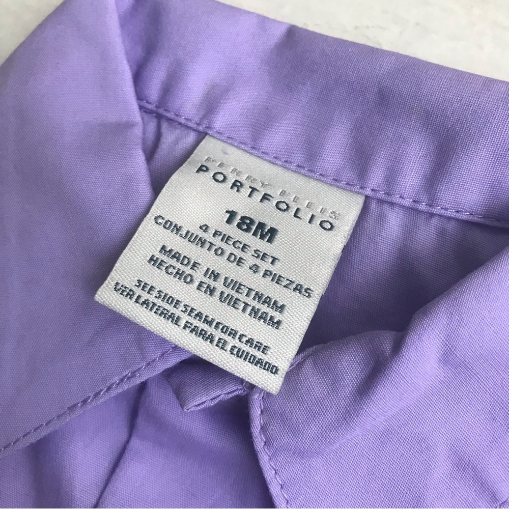 Perry Ellis Button Up Shirt 18 Months - Picture 2 of 4